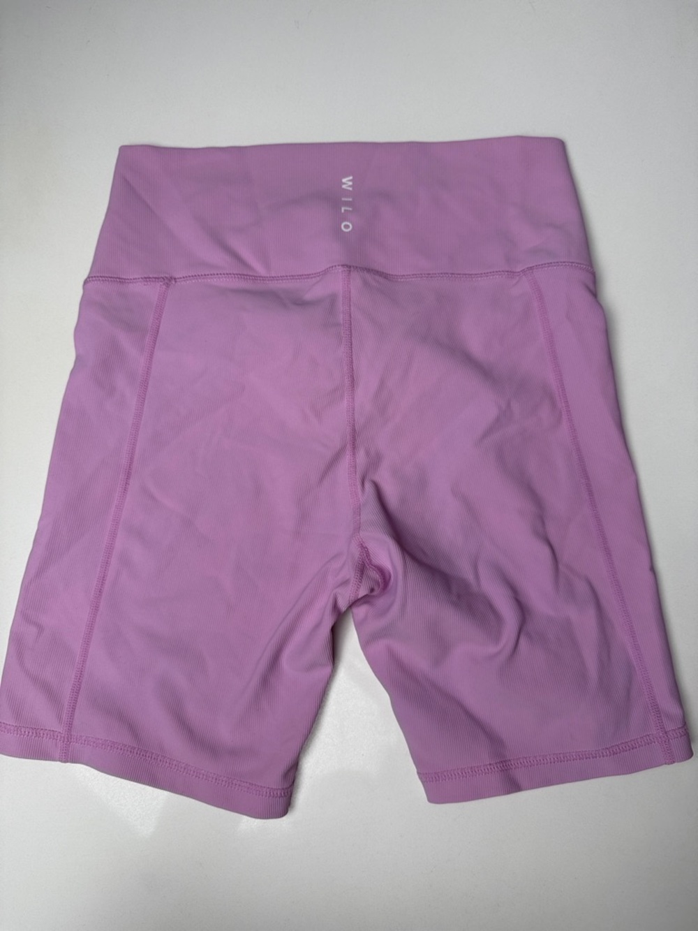 WILO High-Rise Bike Shorts in Lavender
